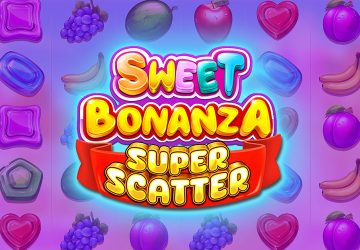 Слот Sweet Bonanza Super Scatter в Кристал казино